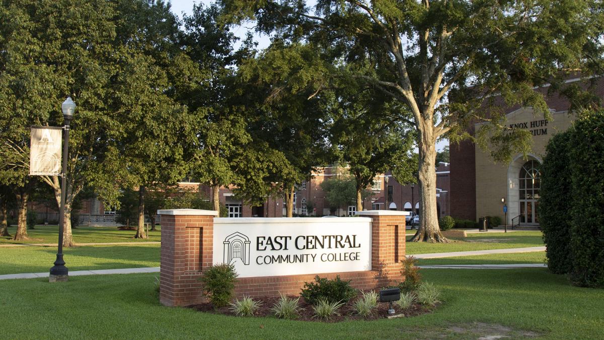 east central community college entrance