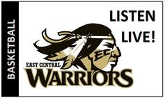 basketball listen live logo east central community college