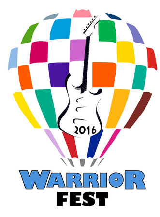 ECCC Warrior Fest balloon logo
