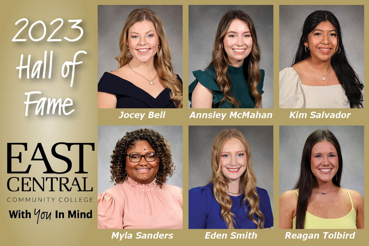 ECCC Announces 2023 Student Hall of Fame East Central Community College
