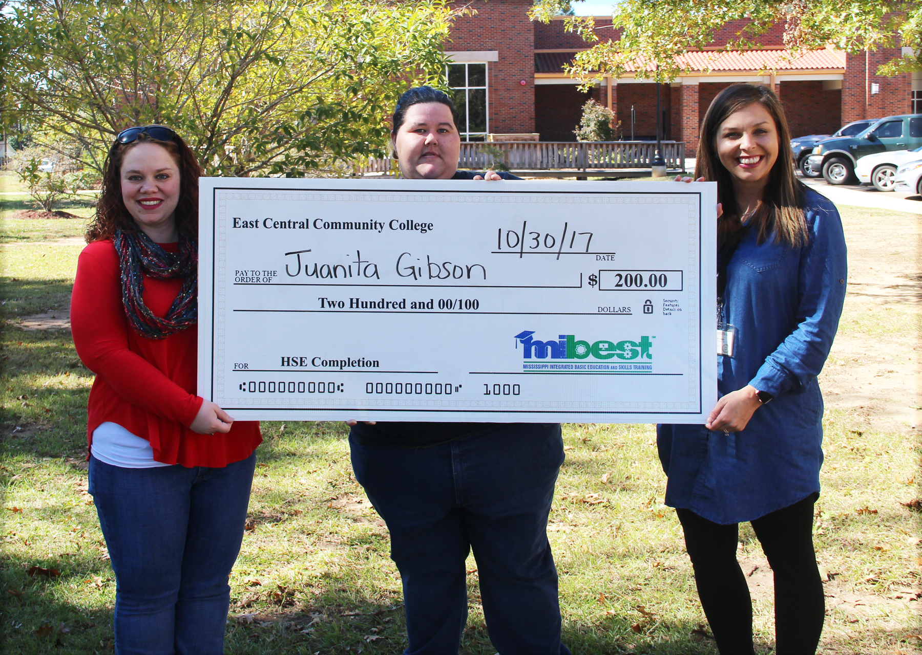 Conehatta Resident Receives MIBEST Incentive East Central Community