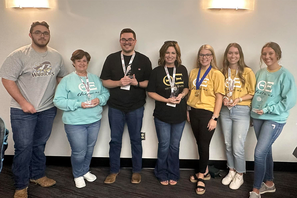 Phi Theta Kappa Honored at Regional Conference East Central Community