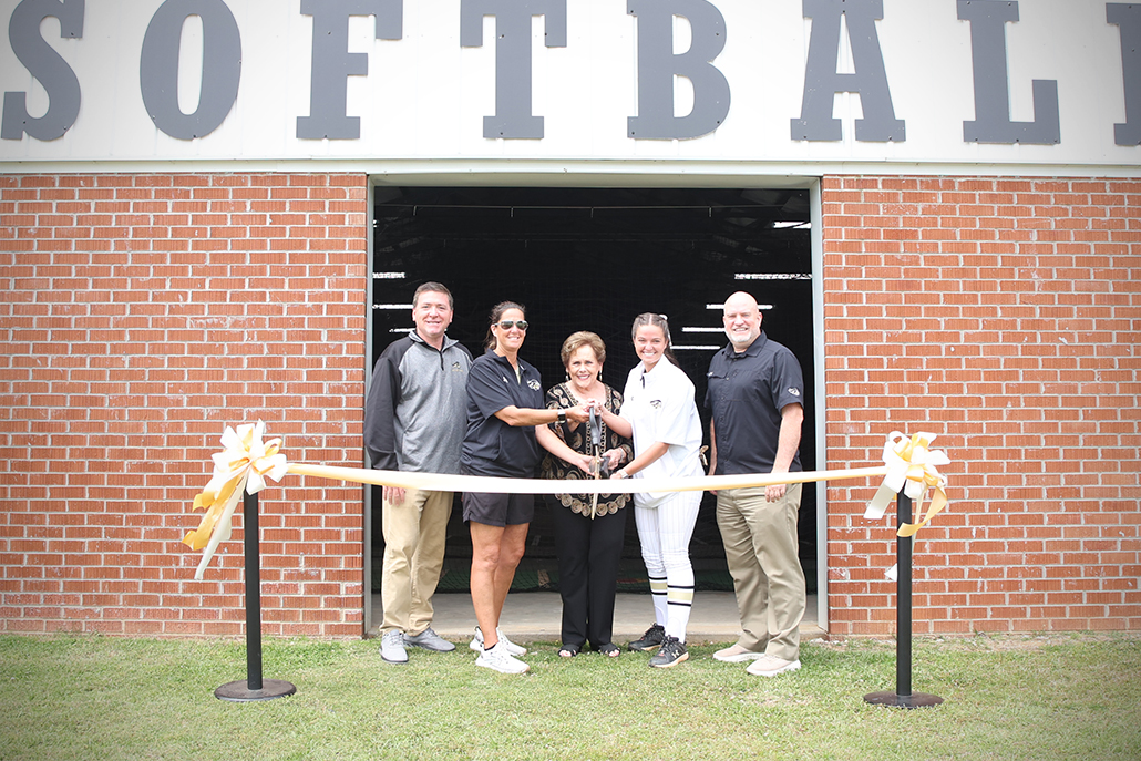 East Central Officially Opens Softball Hitting Facility East Central